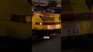 JDM car spotting in Tokyo, Japan. RWB Porsche at Daikoku Futo PA #porsche #911 #jdm