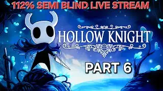 Double jump acquired now... Lets complete this map  (112% semi blind hollow knight livestream)