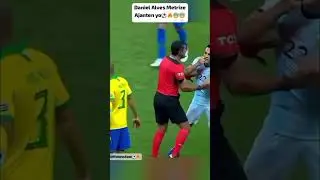 Daniel Alves K ap Lave Ajanten  yo⚽😍 #brasil #argentina #football #danielalves