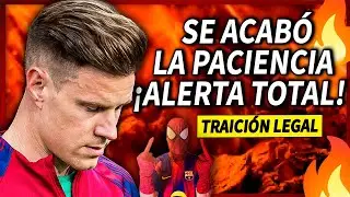 ¡TER STEGEN ROMPE con el BARÇA!😱ESTO TERMINARÁ en los TRIBUNALES…¡CRISIS TOTAL!