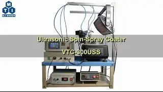 Ultrasonic Spin-Spray Coater (500-3000 rpm, 12