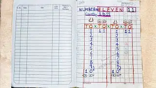 🎉 Let&rsquo;s Learn to Write Number 11 🎉