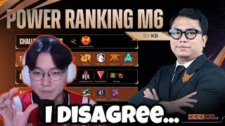 MIRKO'S THOUGHTS ON KB M6 POWER RANKING