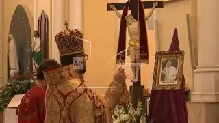 Russians react to death of Pope Francis