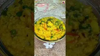 Special Masaledar Daliya | Masala Daliya | Easy Indian Healthy Breakfast in 15 Minutes #shorts