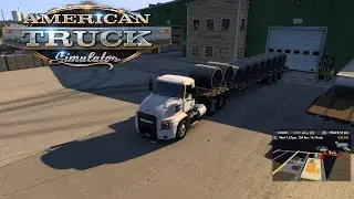 American Truck Simulator - Купили новый тягач MACK | Logitech G29