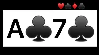 Hand 4 - A7s - SB - 5/5 NLH - The Gardens Casino, CA - 100bb