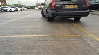 TGS custom exhaust Volvo 850R
