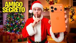 Dei Um IPHONE 17 De Presente No AMIGO SECRETO de Natal !! 🎄❤️