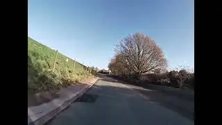 UK Winter Cycling Commute | Scenic Country Lanes & Crisp Winter Sunshine