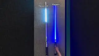 Baselit or Neopixel?🤔#nsabers