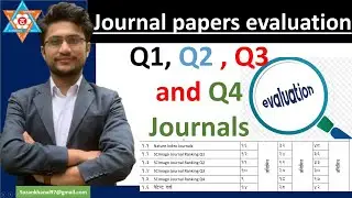 Tu service commission - First paper| Q1 Q2 Q3 Q4 Journals Evaluation | Sujan Khanal