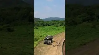 T-150 Drone Camera View in Joint Military Drone Training