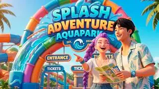 KPop Demon Hunters A Fun Day At The Waterpark Song (Animated Music Video) Croco Beat