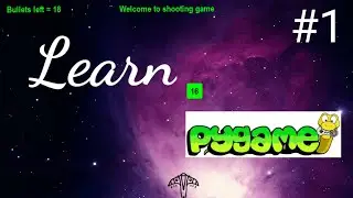 Python game development using Pygame - Introduction #1