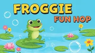 Froggie Fun Hop 🐸🎵 | Fun Learning & Movement Song for Kids | Happy Tales & Tunes