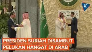 Akhiri Permusuhan, Putra Mahkota Saudi Peluk Presiden Suriah di KTT Arab