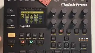 Elektron Digitakt + Kinoshita Lab 1Chip GM Sound Module 