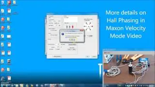 Maxon Encoder Position mode with Halls for commutation