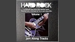 Hard Rock Style Backup Band Jam Track Play Along - A 160