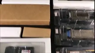 SFP QSFP Transceiver caja de pl&aacute;stico embalaje ( www.sfppack.com )