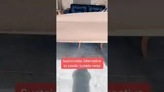 Sustainable alternative to bubble wrap