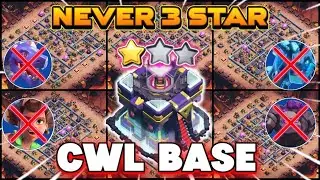 TOP-05 UNBEATABLE TH15 BEST FOR CWL BASE AND CLAN WAR BASE WITH LINKS||TH15 ANTI AIR & GROUND TROOPS