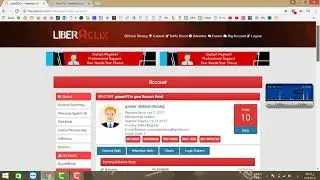 الموقع الجديد Liber8Clix للربح الكبير  من الاعلانات فعال ام نصاب