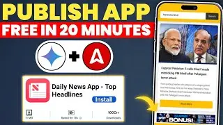 Creat an Android App with Ai | Monetize with Ads & Publish for FREE (MOBILE TUTORIAL)