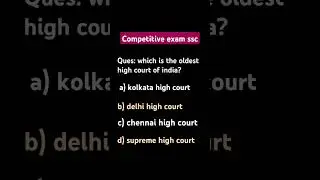 Competitive exam question #ssc #ca #like #share #comment #subscribe