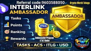 Interlink Network Ambassador Program Full Guide 2025 | Training, Tasks, ACS, Rewards Explained