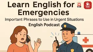 Learn English for Emergencies 🚨 | Important Phrases to Use in Urgent Situations | English Podcast
