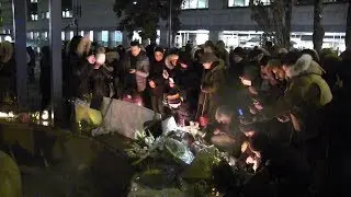 Hundreds mourn victims of Tehran plane crash at vigil