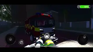 [iOS Gameplay] Fire Engine Simulator 2023 - Driving ScanLine Nova #12