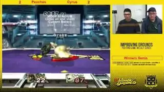 Improving Grounds 3.04 Project M | WF | Crogunk (Snake) vs. Cyrus (Meta Knight)