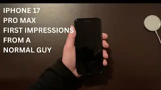 iPhone 17 Pro Max First Day Experience (No Tech Reviewer Hype)