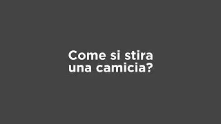 Come stirare una camicia in modo perfetto! Guida passo-passo con Polti