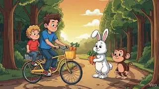 Brothers #brothers #baby #games #cycle #friends #forest  #roadtrip #banana #carrot #rabbit #money