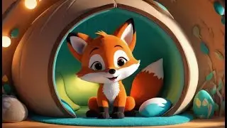 Where Is My Tail Curl Baby Fox | Nursery Rhymes for Kids & Baby Songs
