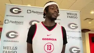 Georgia basketball player Dylan James talks response after Texas A&M loss, Missouri matchup