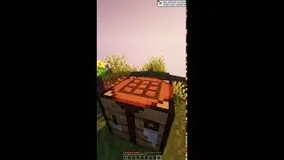 Craft a Crafting Table in a round World