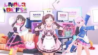 「デレステ」UNIQU3 VOICES!!! (Game ver.) 辻野あかり、砂塚あきら、夢見りあむ SSR