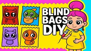 Unboxing Blind Bags: Rumi x K-Pop Demon Hunter Paper DIY | ASMR Satisfying Craft