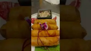 Burmese spring roll Veg #spring #roll