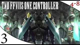 Two FFVIIs One Controller No Items Challenge (Part 3) [4-8Live]