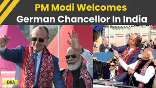 German Chancellor Friedrich Merz Arrives In India, PM Modi Share Kite Festival Moment In Ahmedabad