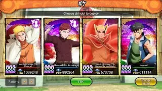 [NxB] Best Team For Gokunin Grind &para;I Naruto X Boruto Ninja Voltage