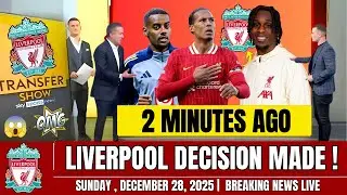 🔥 LIVERPOOL DECISION MADE! ISAK INJURY, VVD WARNING & FRIMPONG! 👀 #LFC