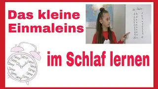 Mathe - Kleines Einmaleins im Schlaf auswendig lernen-So kannst du es dir merken |Schlau gefragt ?!