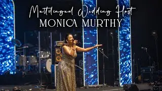 Multilingual Wedding Emcee Hosting a Gujarati Lagan